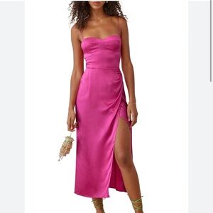 NWT Reformation Marguerite dress in flambé